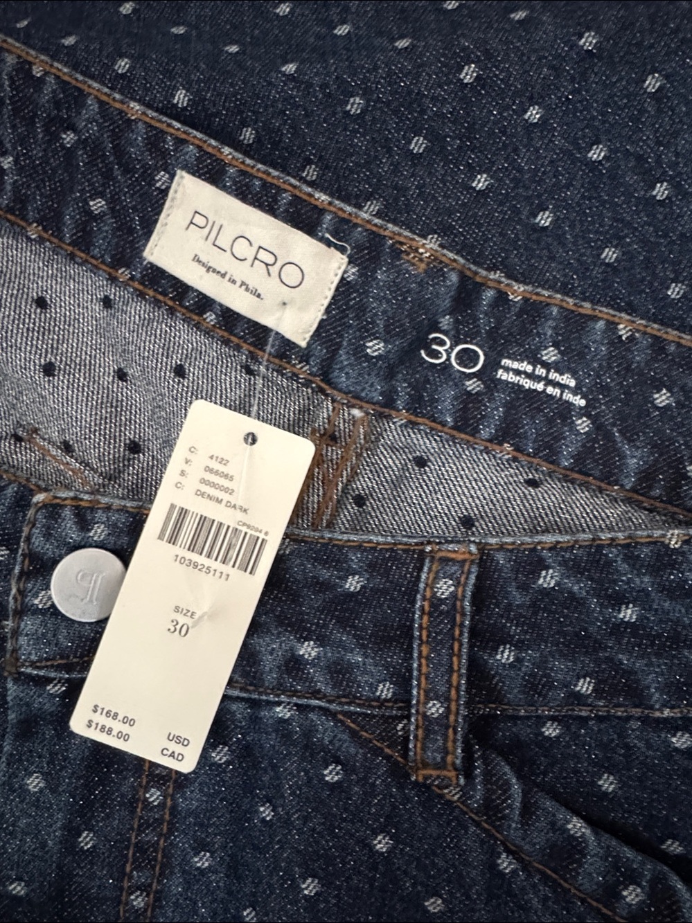 NWT Size 30- The Kayden Carpenter High Rise Barrel Jeans by Pilcro (NWT US$168) - Picture 12 of 16